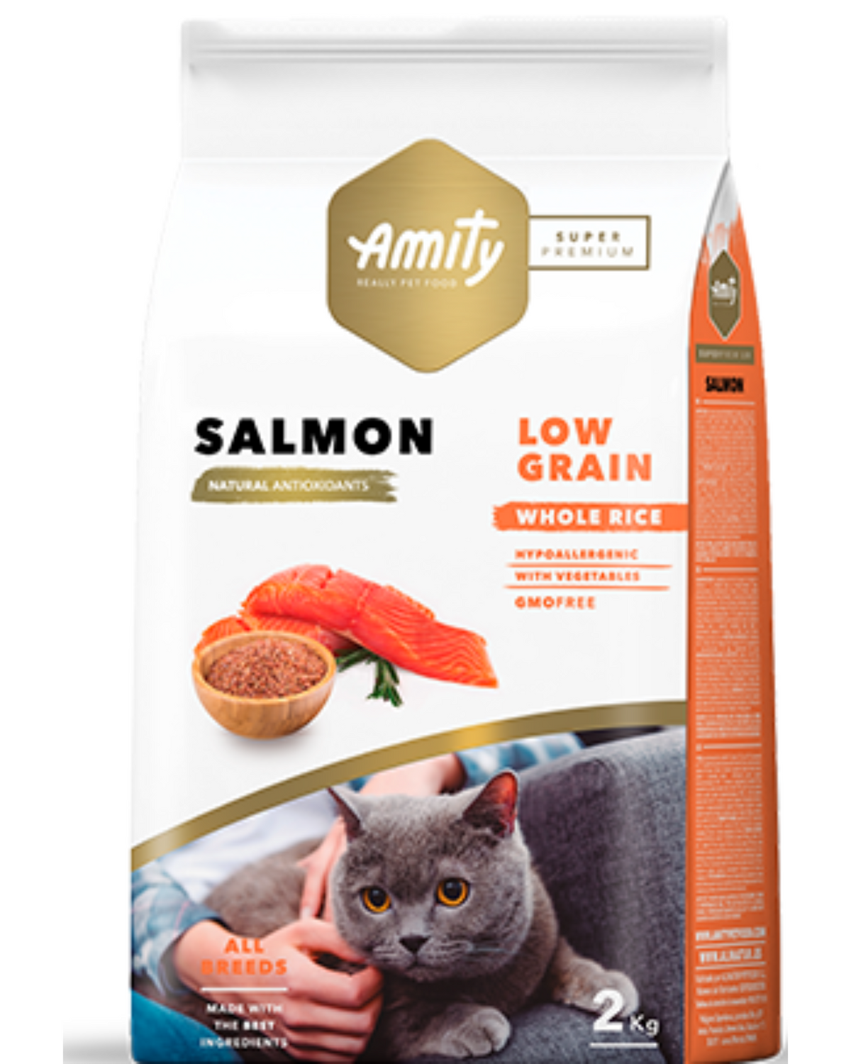 Amity Super Premium Adult Cats Salmon 2/7KG – Dry Cat Food