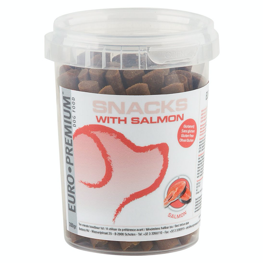 Euro Premium Snack with Salmon – Dog Treats