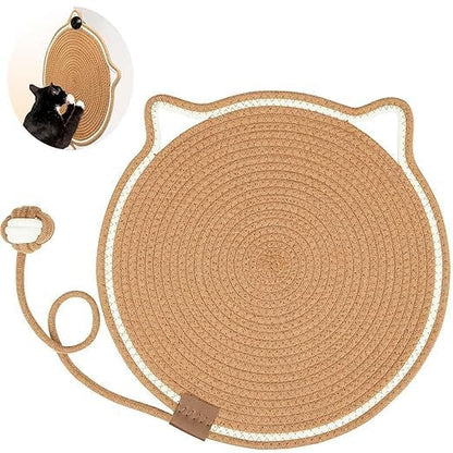Cat scratcher pad (cat ear design)