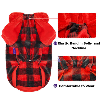 Cyeollo Plaid Dog Sweater