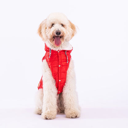 Red Railway Dog Vest