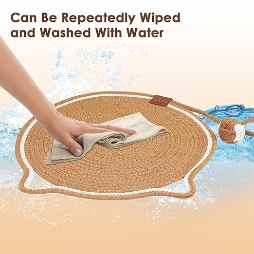 Cat scratcher pad (cat ear design)