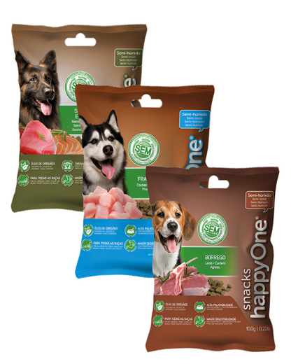 HappyOne Snack semi-moist Adult Dogs – Dog Treats