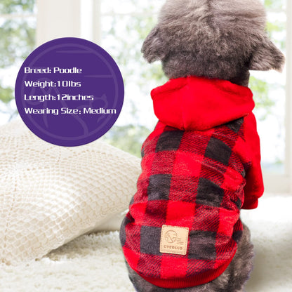 Cyeollo Plaid Dog Sweater