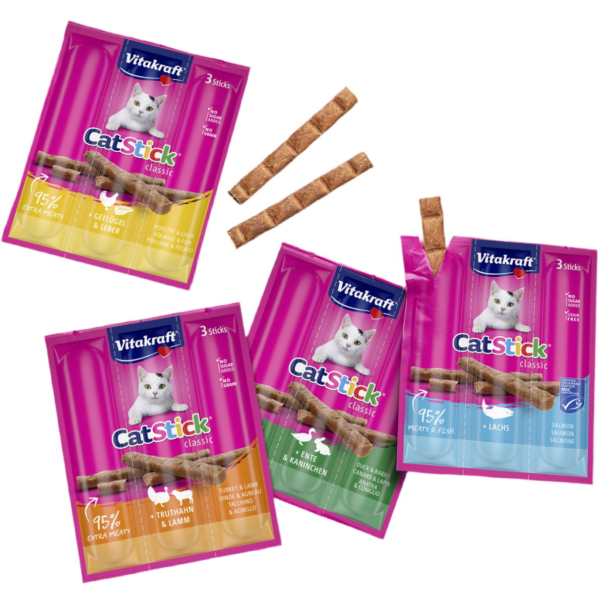 Vitakraft Cat Stick 18g – Cat Treats