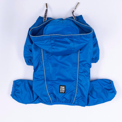 Blue Sax Muson Dog Raincoat Romper
