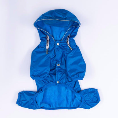 Blue Sax Muson Dog Raincoat Romper
