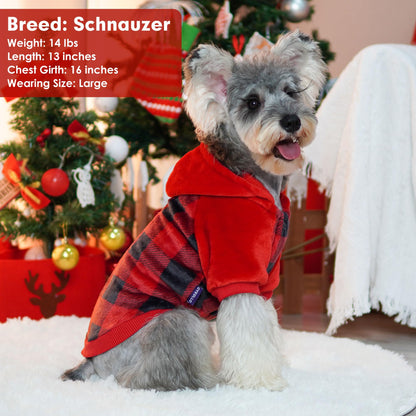Cyeollo Plaid Dog Sweater