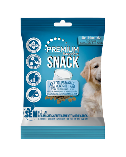 HappyOne Snack Semi-Moist Puppy Meat and Milk – Dog Treats