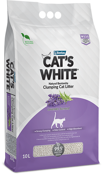 Cat’s White® Lavender Scented Clumping Cat Litter