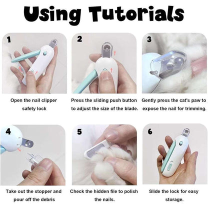 Pet Nail Clipper for Cats and Dogs