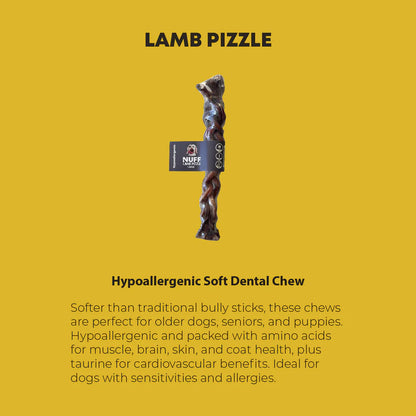 NUFF Lamb Pizzle – Dog Treats