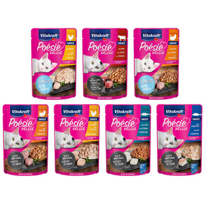 Vitakraft Poésie Délice Fish in Gravy 85g