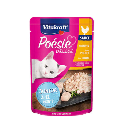 Vitakraft Poésie Délice Fish in Gravy 85g
