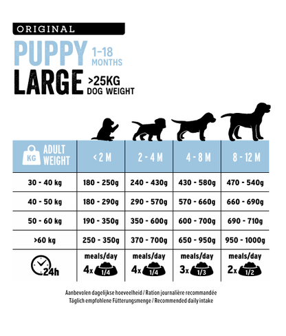 Euro Premium Large Puppy – Dry Dog Food