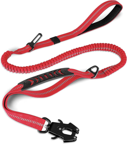 Tactical Dog Leash with 2 Padded Handle