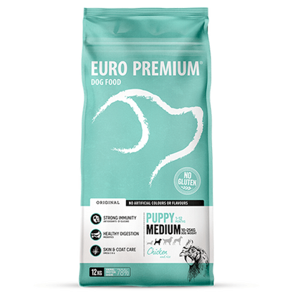 Euro Premium Medium Puppy – Dry Dog Food