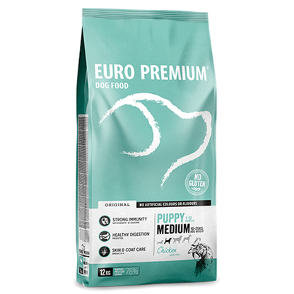 Euro Premium Medium Puppy – Dry Dog Food