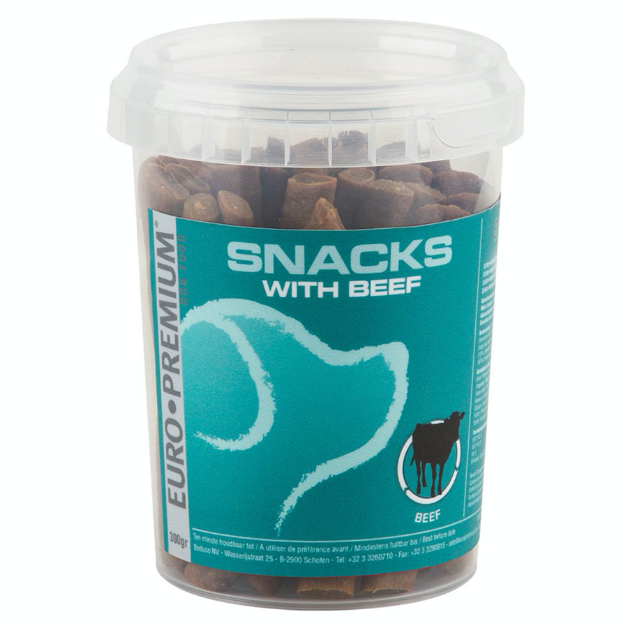 Euro Premium Snack with Beef – Dog Treats