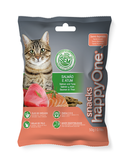 Snack semi-moist Cat - Salmon and Tuna
